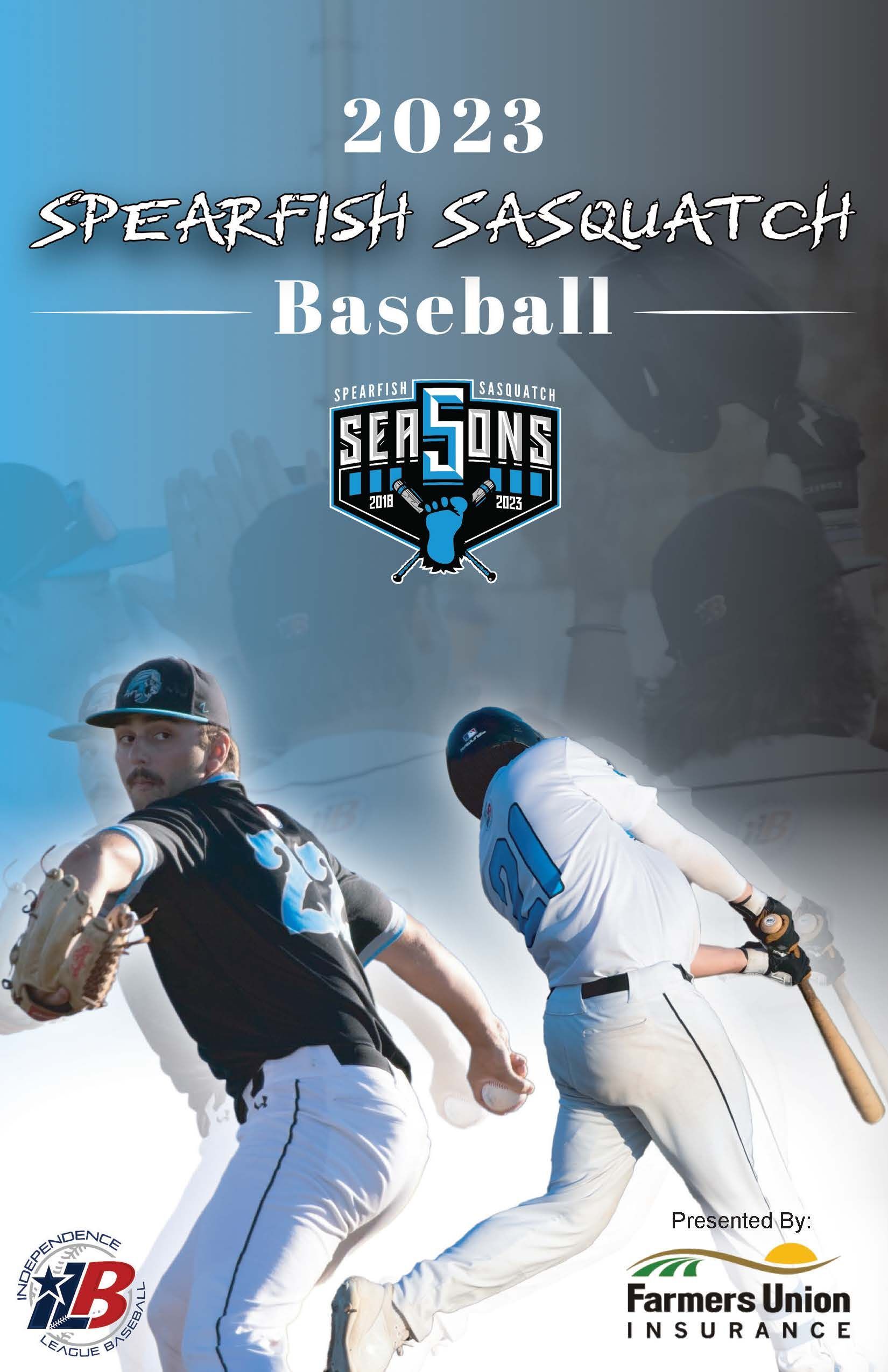2023 Spearfish Sasquatch Baseball Game Day Program