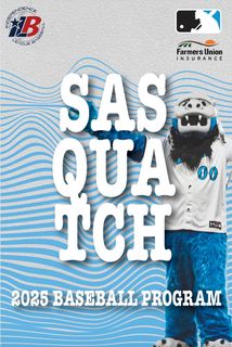 2025 Spearfish Sasquatch Baseball Game Day Program