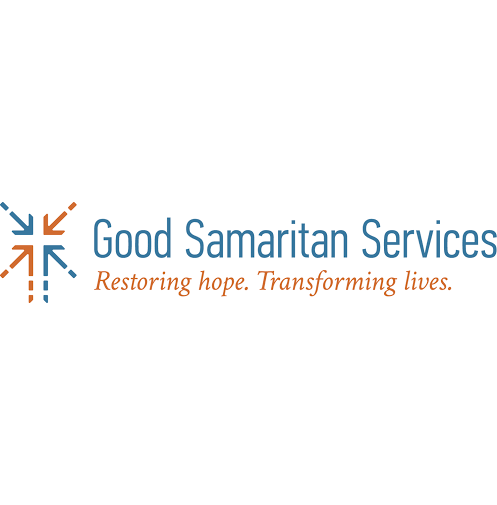 A logo for good samaritan services restoring hope transforming lives