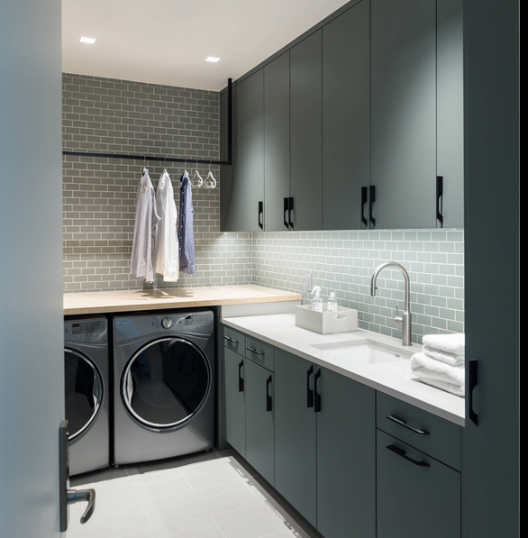 Los Feliz Mudroom  Laundry Custom Build Renovation