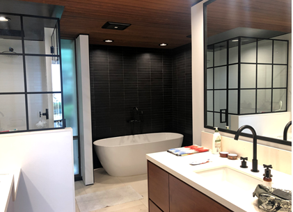 Bel Air Master Bathroom Custom Build Renovation