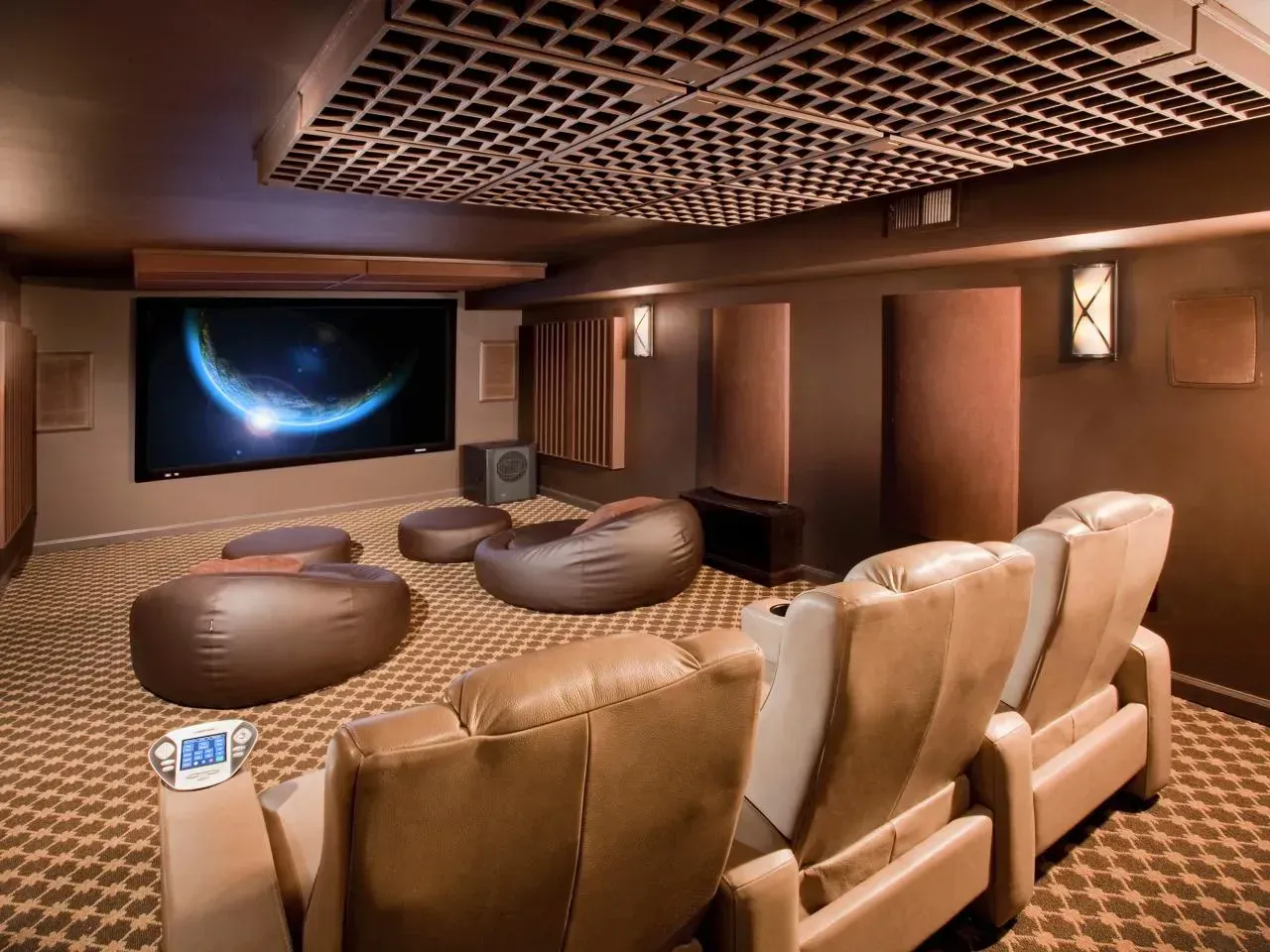 Calabasas Theater Room Custom Build Renovation