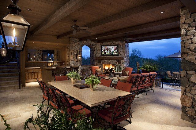 Outdoor Living Rooms by Addition Building & Design, Inc.