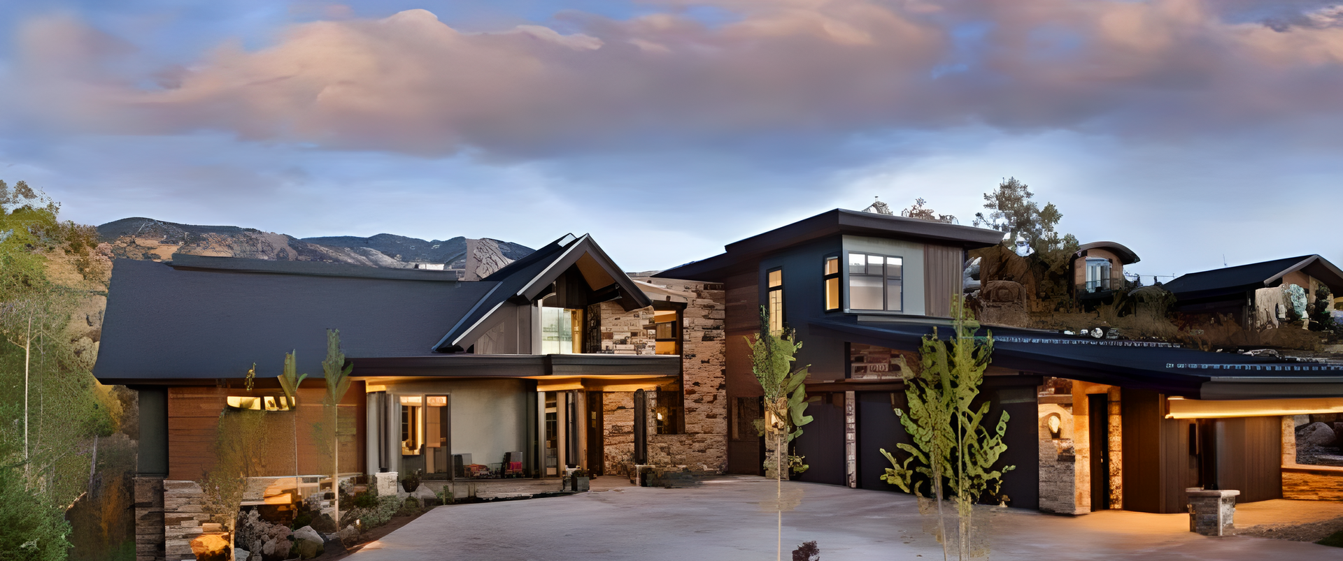 A living room filled with furniture and a wooden ceiling.