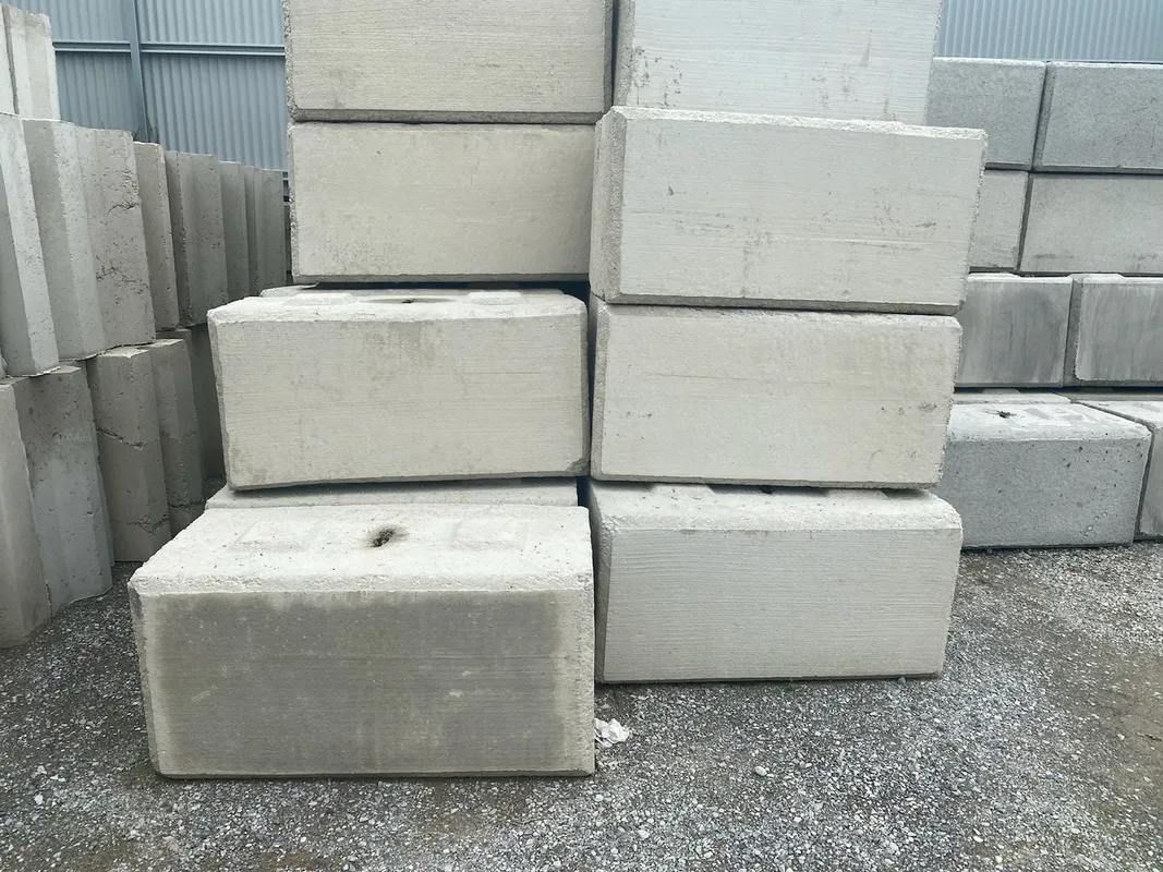 A Pile of Concrete Blocks Are Stacked on Top of Each Other — Nicks Readymix in Monkland, QLD