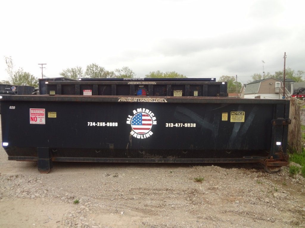Black Dumpster