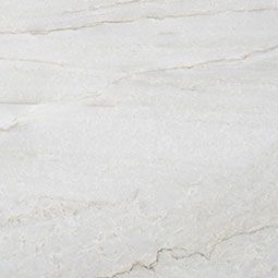 White marble-like stone texture with subtle gray veining