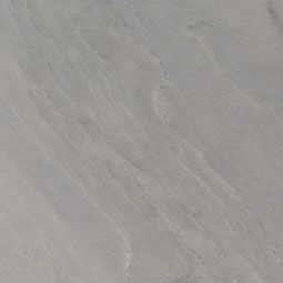 Light gray textured stone surface with subtle white veining