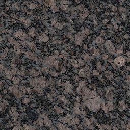 Dark speckled granite countertop surface with black, gray, and brown flecks
