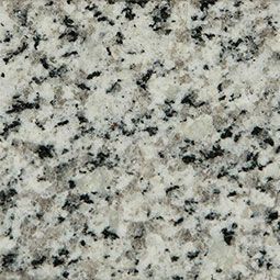 Speckled gray and black granite countertop surface