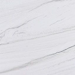 White marble surface with subtle gray veining