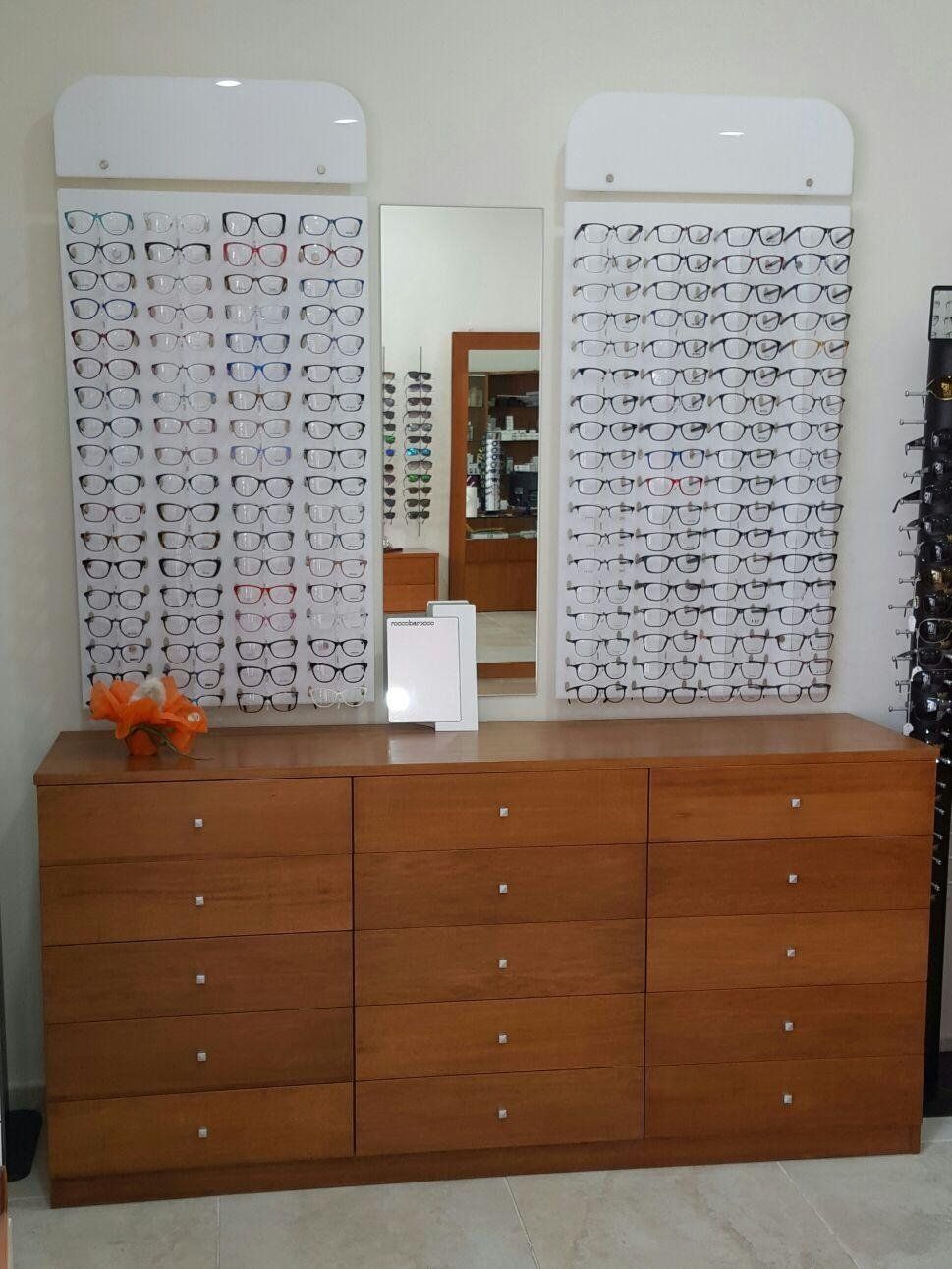 bancone di un ottico
