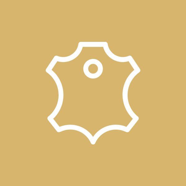 natural leather and fur