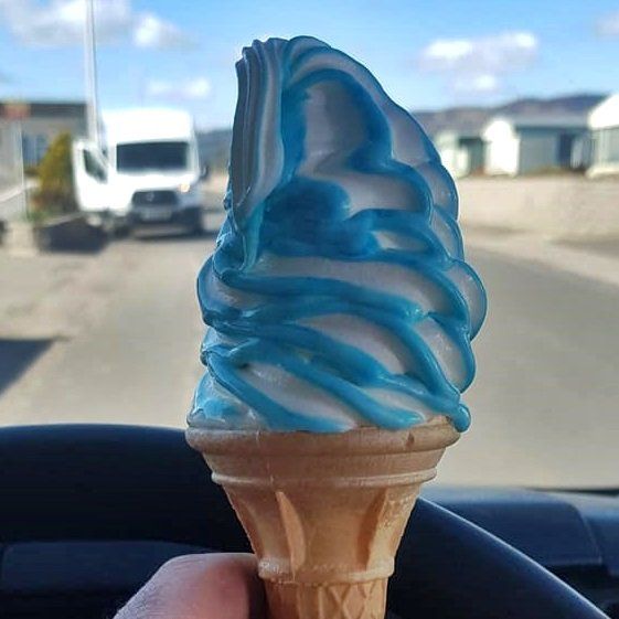 treat - with a bit of blue
