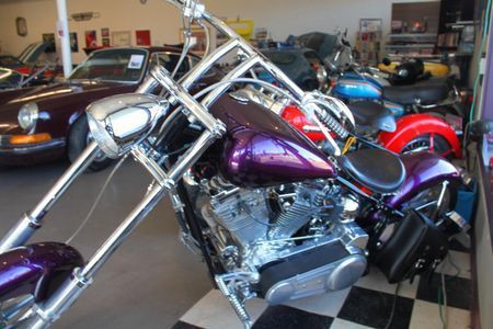 2004 Harley-Davidson purple