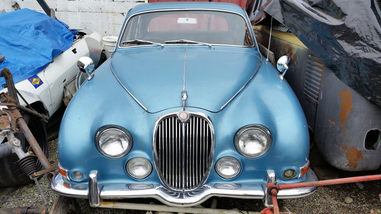 1965 Jaguar 3.8S Superb Body. Matching Rebuilt 3.8 4spd Overdrive