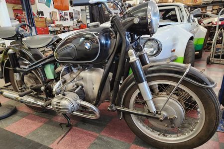1955 BMW R50/2 black