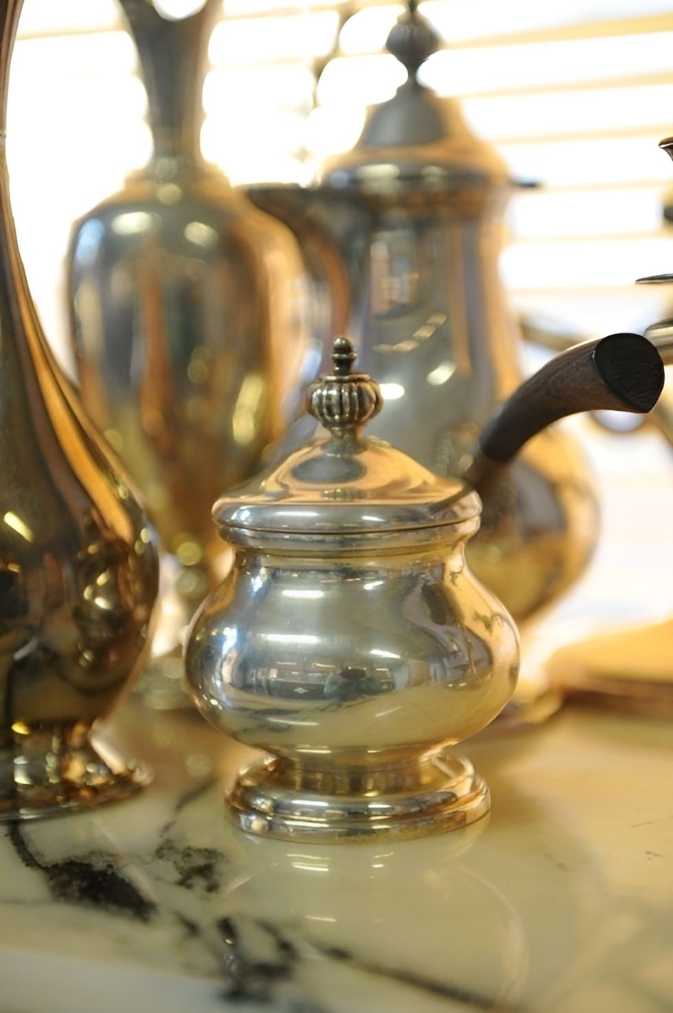 zuccheriera in argento