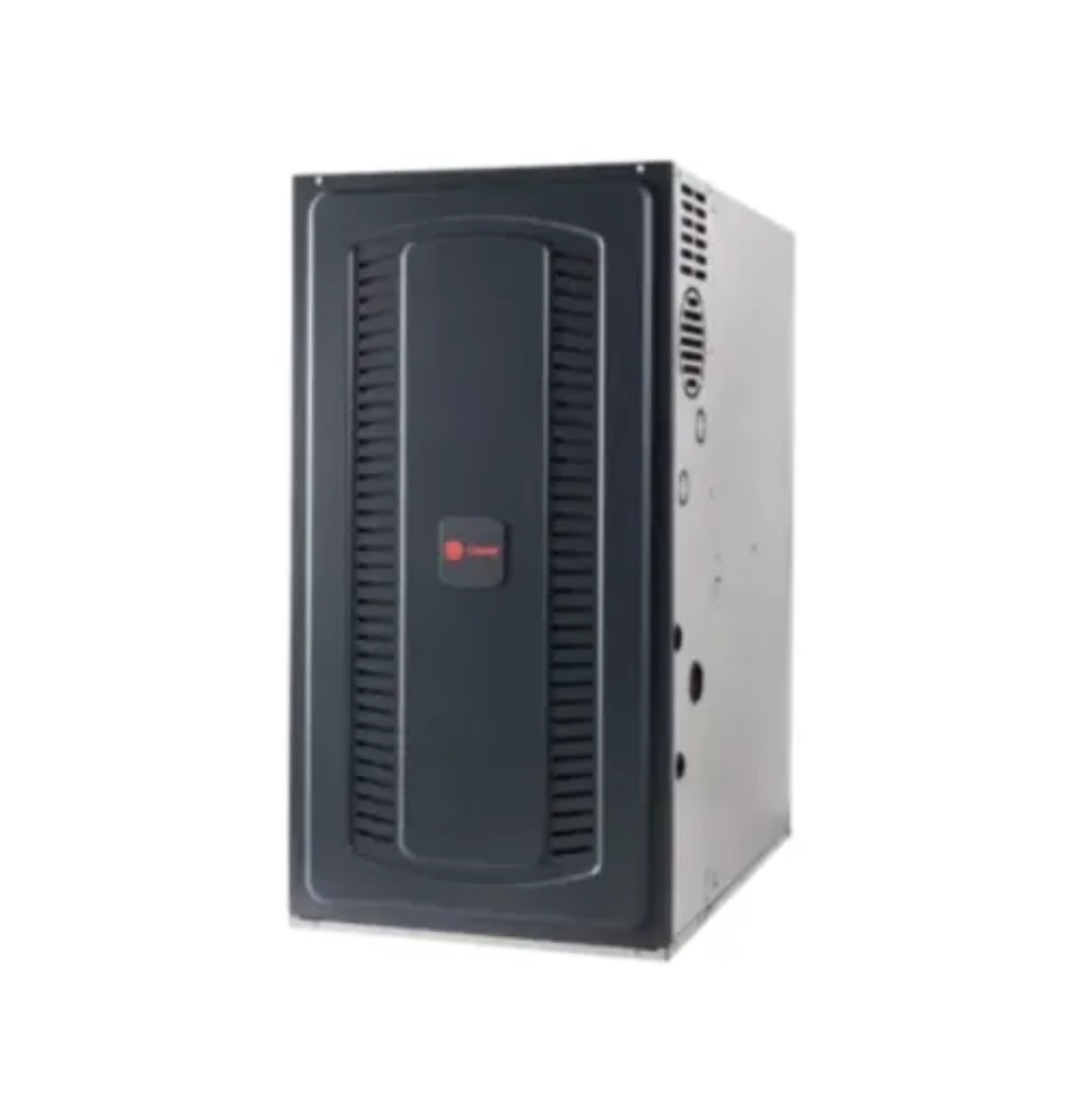 Airhandler with front vents and side panel, shown on a white background