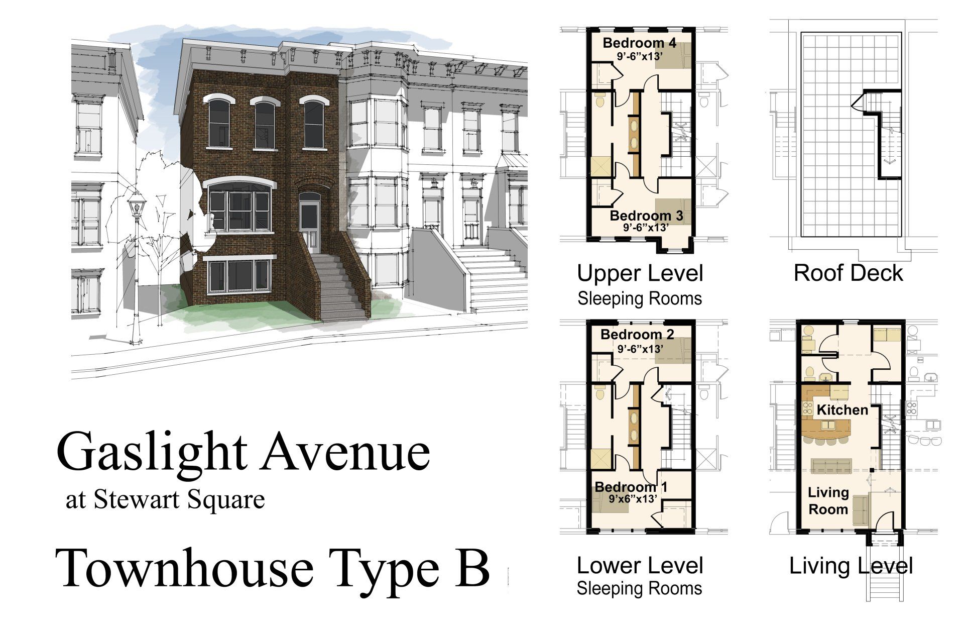 Townhouse Type B - 4 bedroom