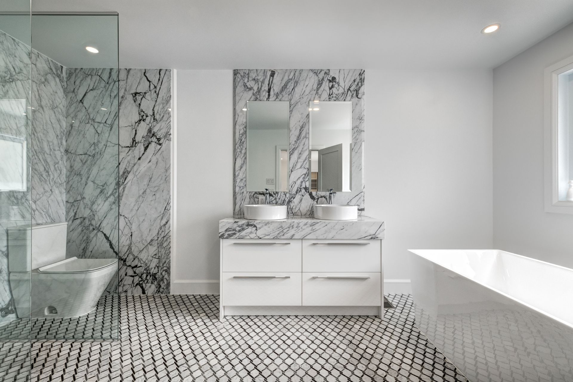 White Bathroom - Cherry Hill, NJ - Remodeling Revolution