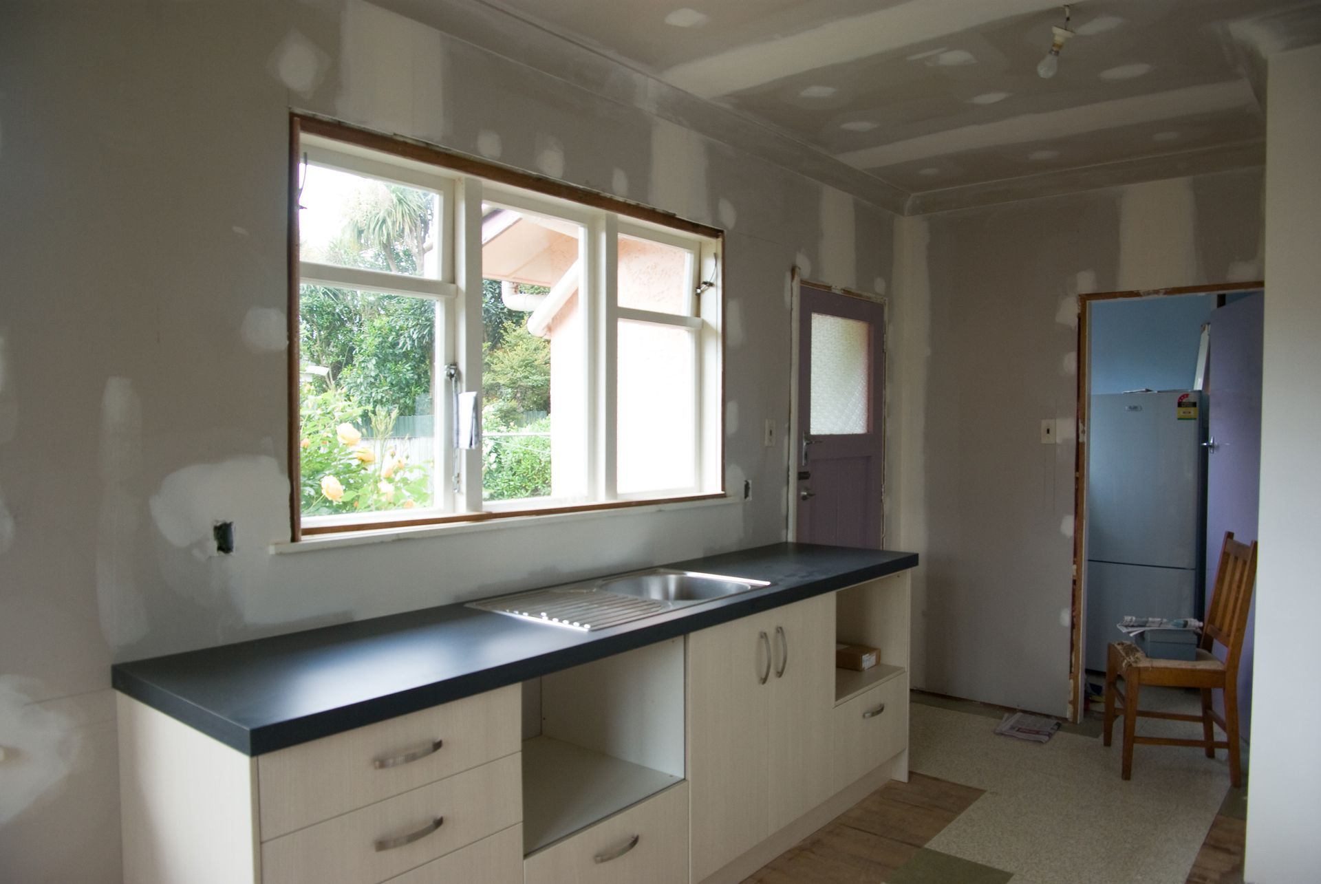 Empty Kitchen With Sink - Cherry Hill, NJ - Remodeling Revolution
