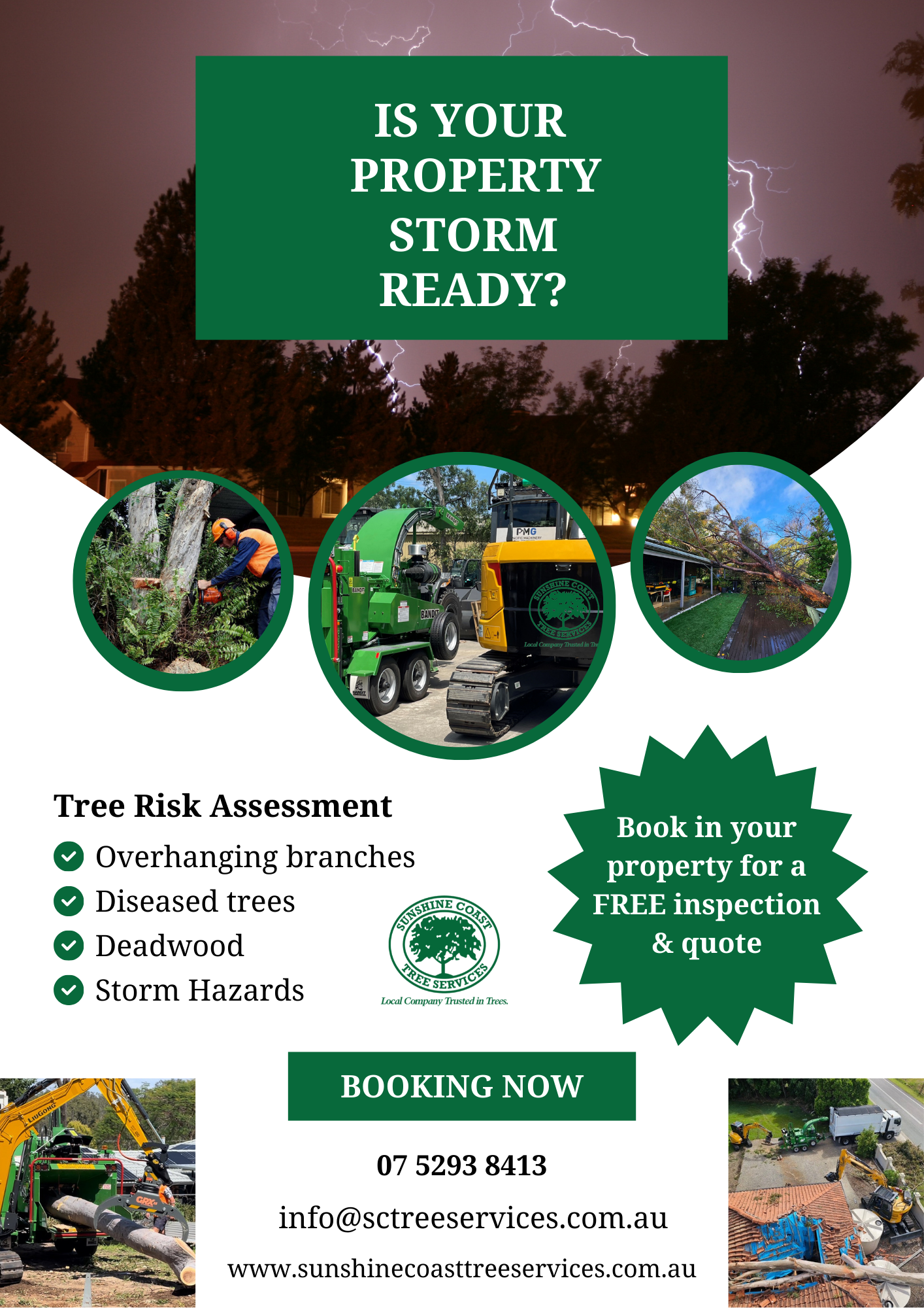 emergency arborist sunshine coast