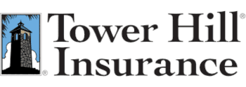 Tower Hill Insurance logo with a tower icon and company name.