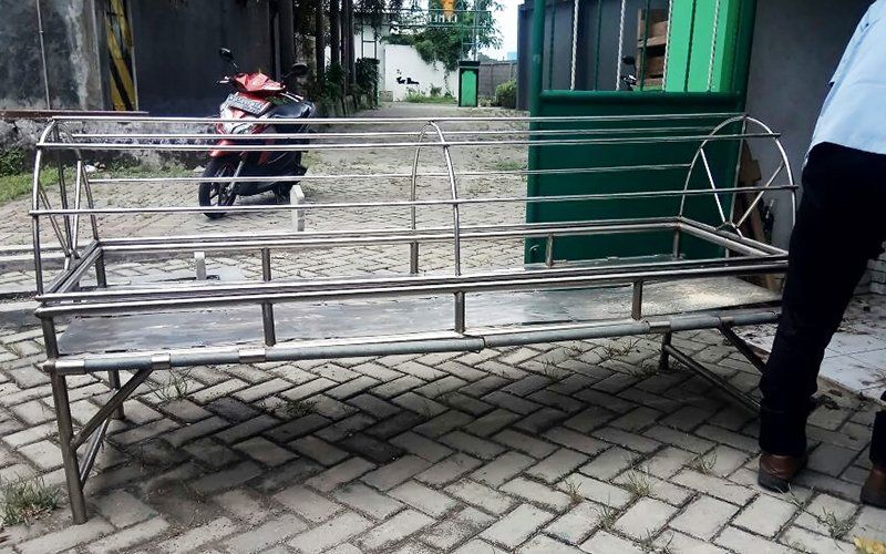 Modifikasi Alat Pemakaman Jenazah Spindo