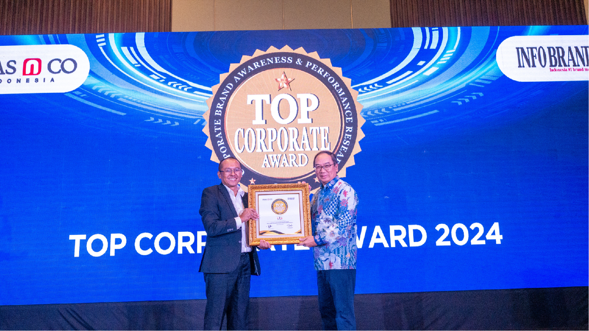 SPINDO Received an Award as the Best Performing Public Company in the Top Corporate Award 2024