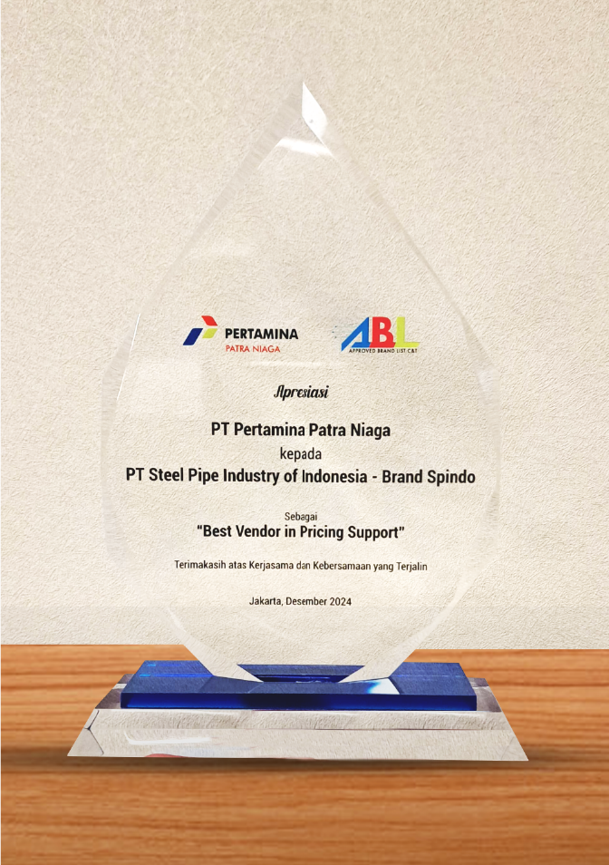 Penghargaan Bergengsi dari Pertamina! SPINDO Tunjukkan Kelasnya sebagai Vendor Terbaik