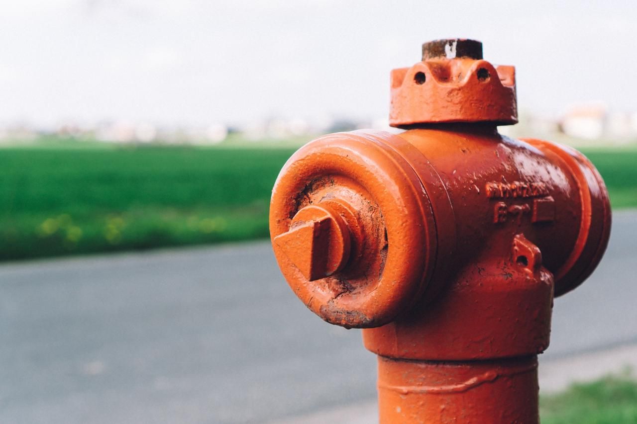 Fire protection pipe - hydrant