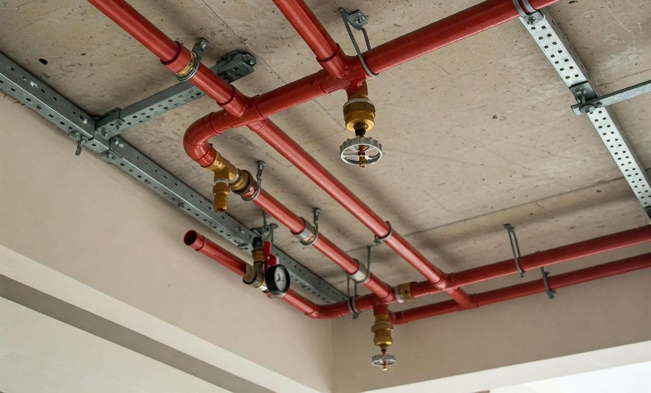 Fire sprinkler pipe galvanis