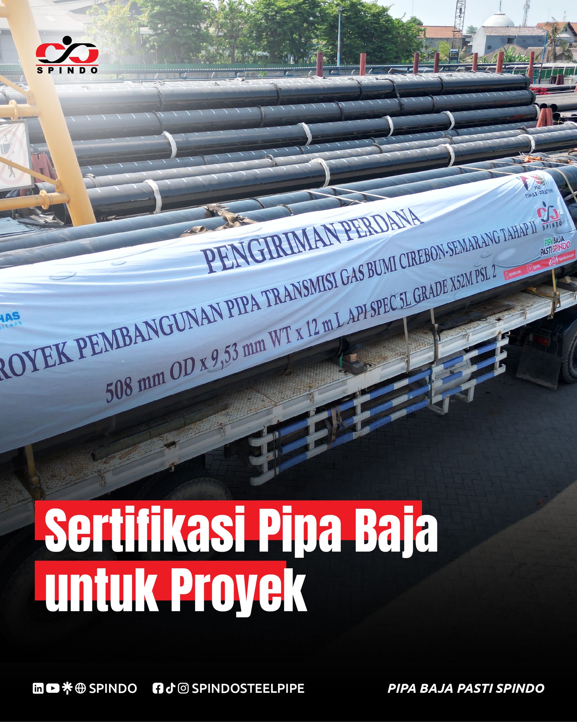 Sertifikasi Pipa Baja untuk Proyek 