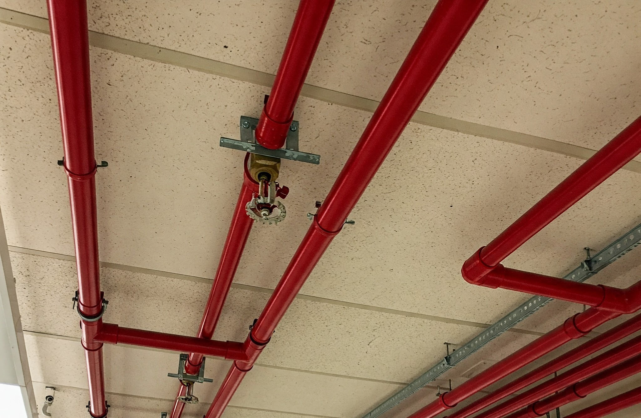 Pipa fire sprinkler system dari baja