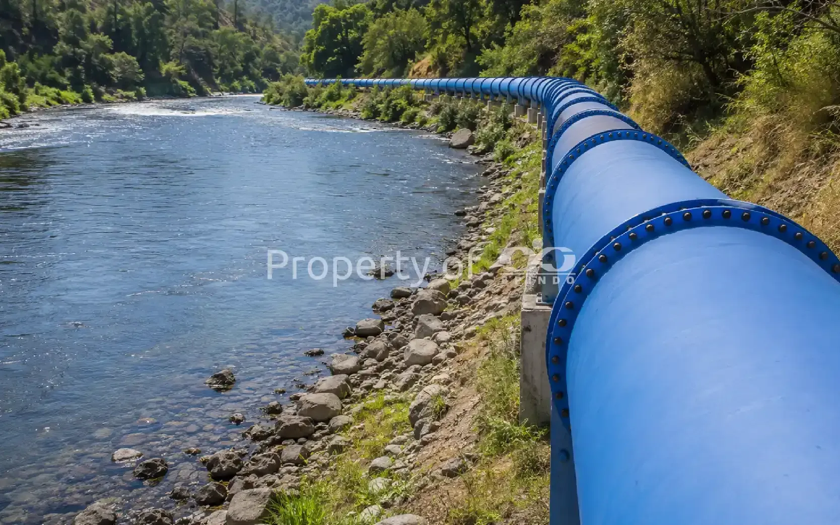 Application of Steel Pipes for Water Channels