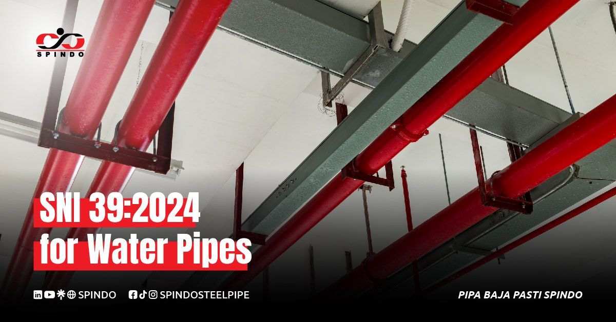 SPINDO Water Pipes for any infrastructure needs