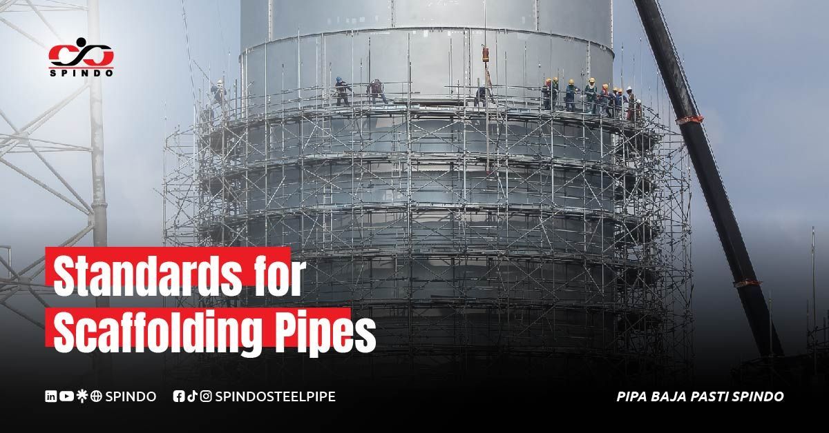 PT STEEL PIPE INDUSTRY OF INDONESIA Tbk provides steel pipes for scaffolding