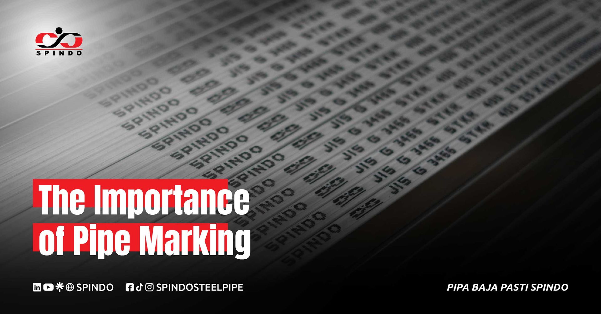 The importance of pipe marking
