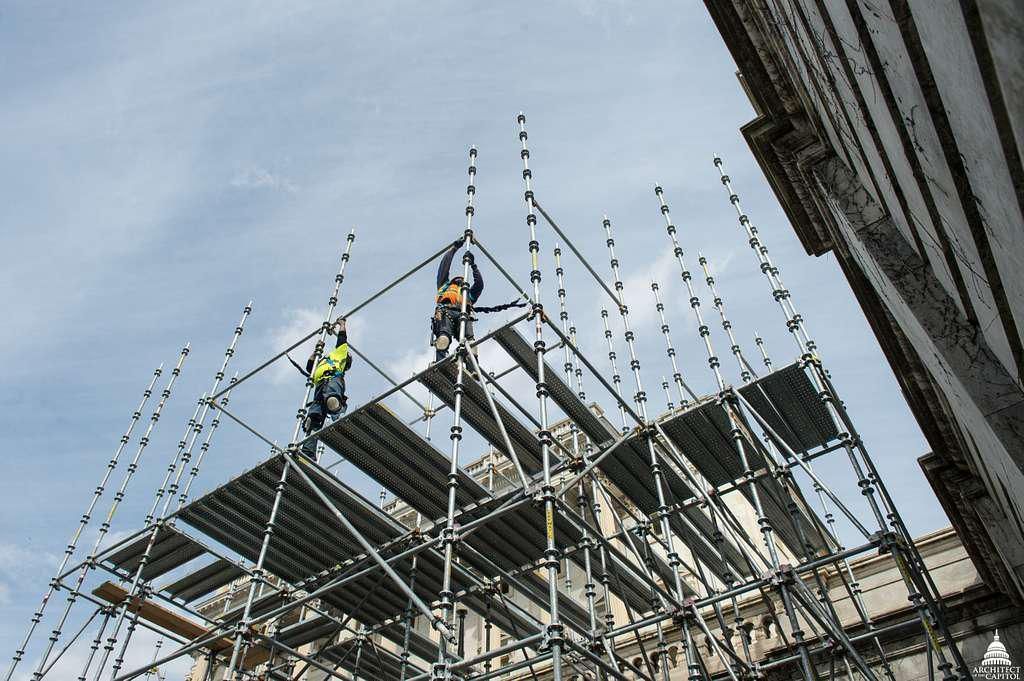 ukuran scaffolding untuk bangunan bertingkat