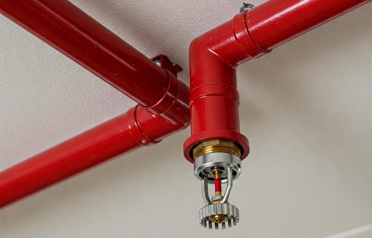 fire sprinkler pipe bahan galvanis