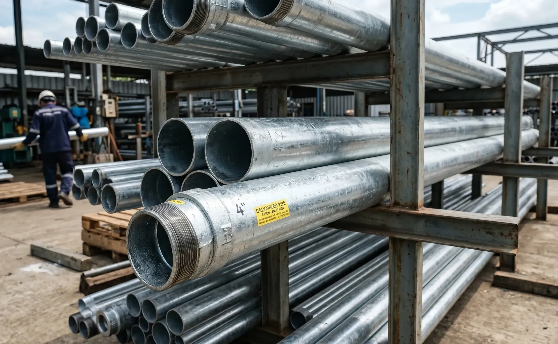 Panjang Pipa Galvanis