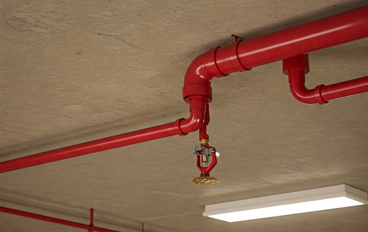 material fire sprinkler system untuk kantor
