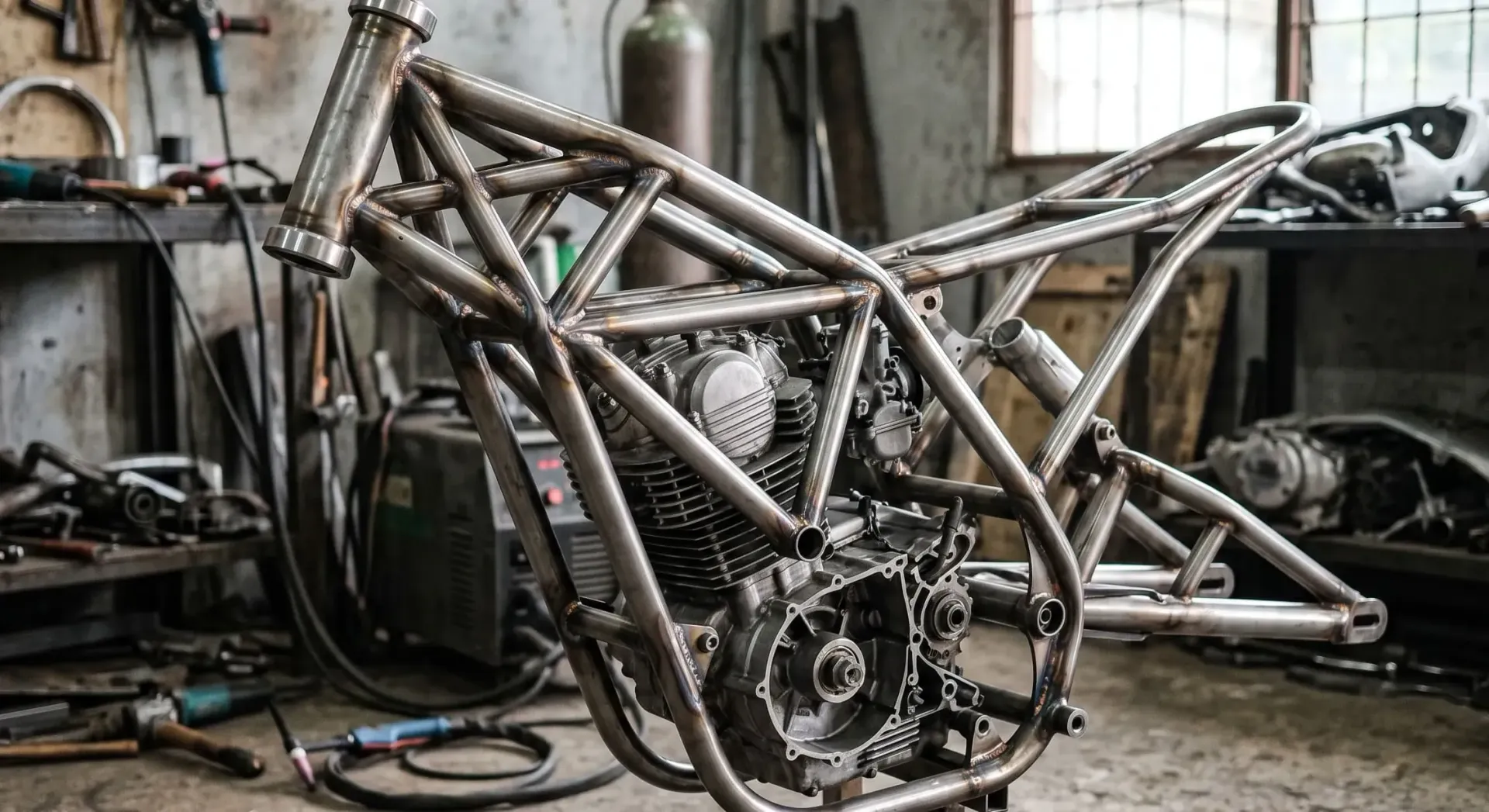 Pipa Baja Rangka Motor