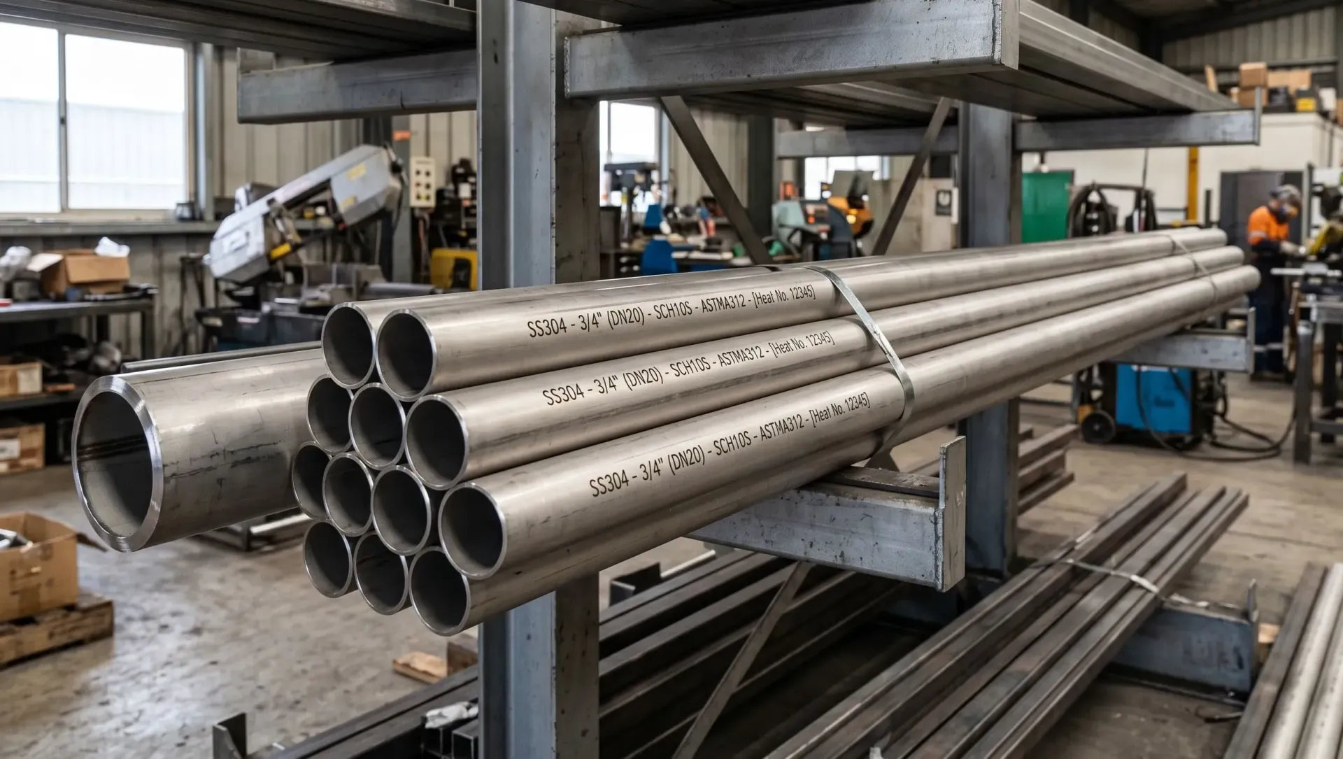 Pipa Stainless 3/4 Inch