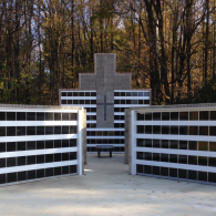 cross niche at grace memorial garden