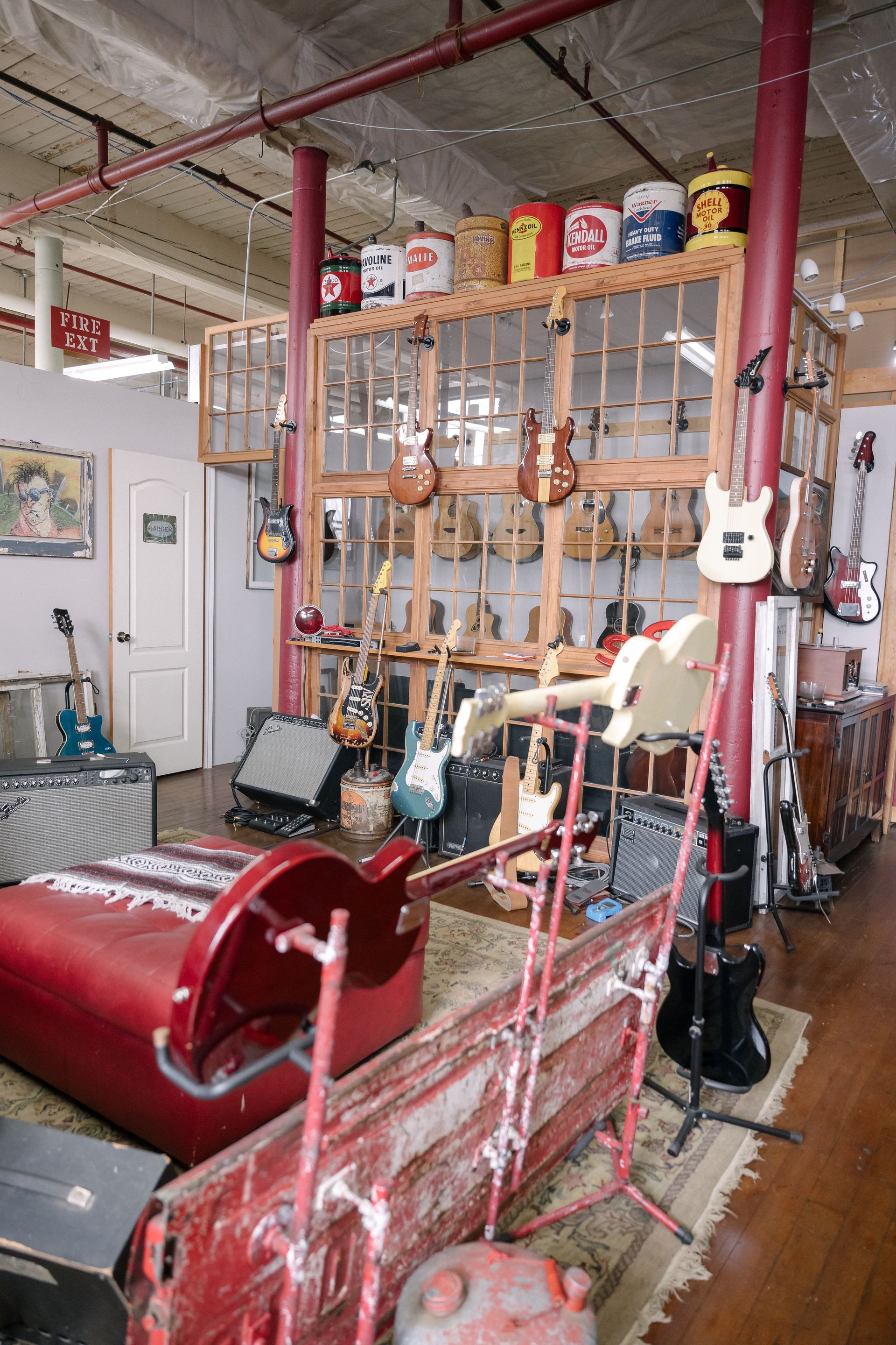 Indian Orchard Mills manufacturing space