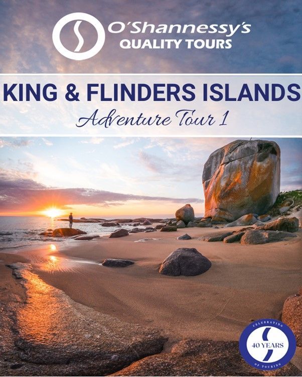 King and Flinders Islands Adventure Tour 1 2027 - 8 Day Tour