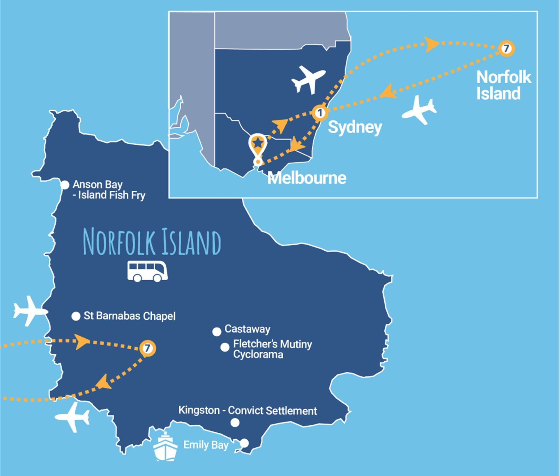 Norfolk Island Thanksgiving Day 2024 9 Day Tour