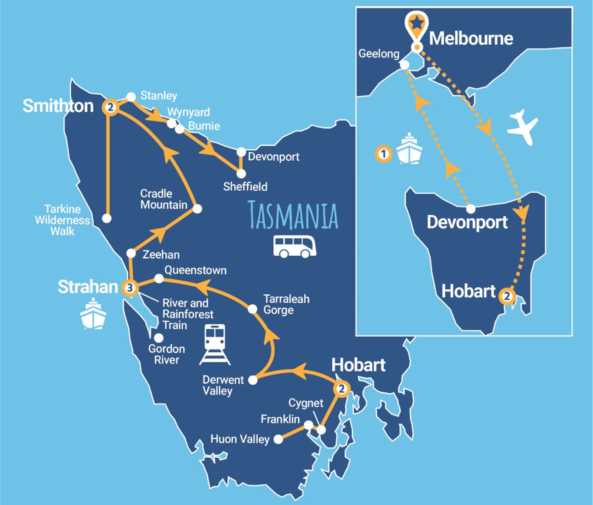 Tasmania West Coast Wilds 2025 - 9 Day Tour